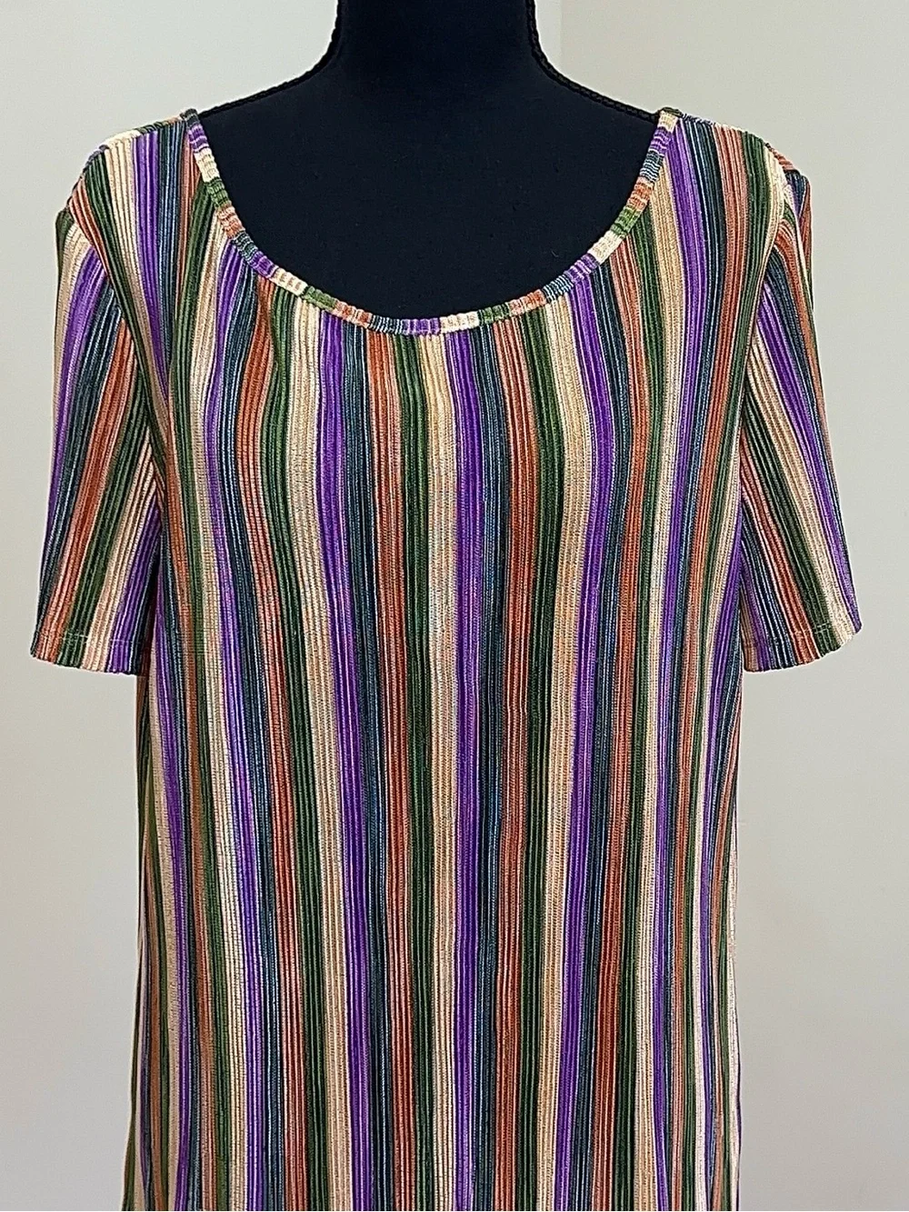 Ramy Brook Multicolor large Striped Top NWOT Casual Lightweight Designer Blouse